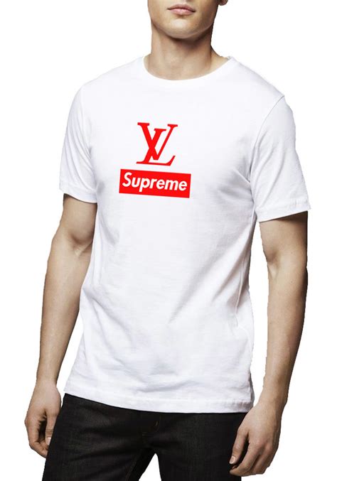 2017 hot supreme x louis vuitton t shirt|supreme louis vuitton price.